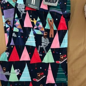 Star Wars Ankle Leggings with Geometric Design